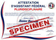 Diplome d'enseignant fédéral Boxe libre boxe anglaise K1 K-1 Kick boxing et self défense