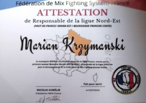 Combattant de k1 / K-1 kickboxing en action