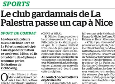 Programme d'affiliation pour clubs de pencak silat avec Mix Fighting System France"