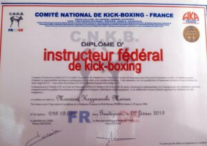 Compétition de k1 / K-1 kickboxing